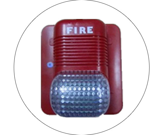 消防聲光報(bào)警器接線